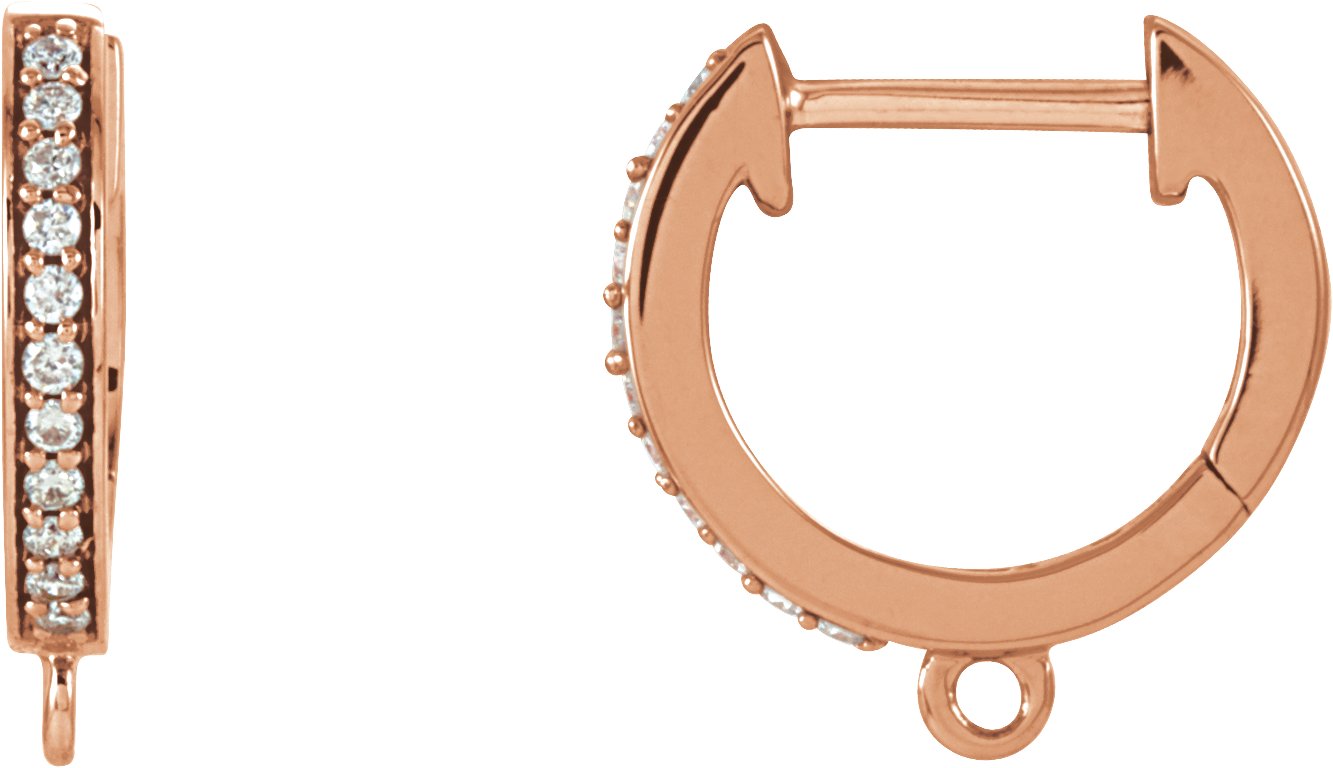 Accented Hoop Earring Top