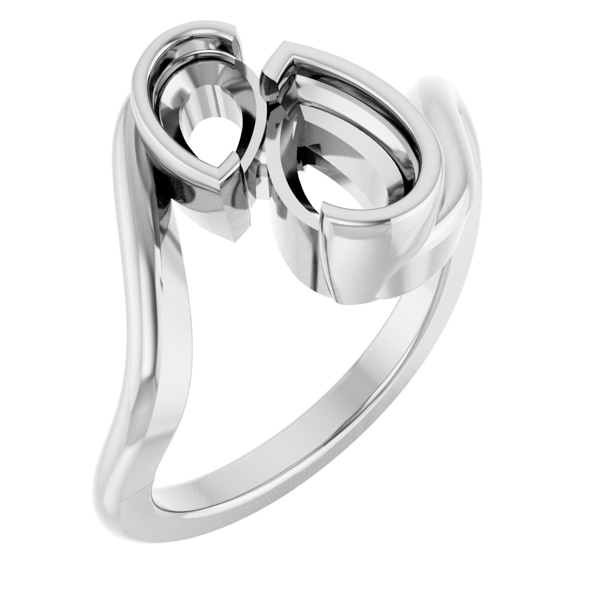 Two-Stone Engagement Ring or Band