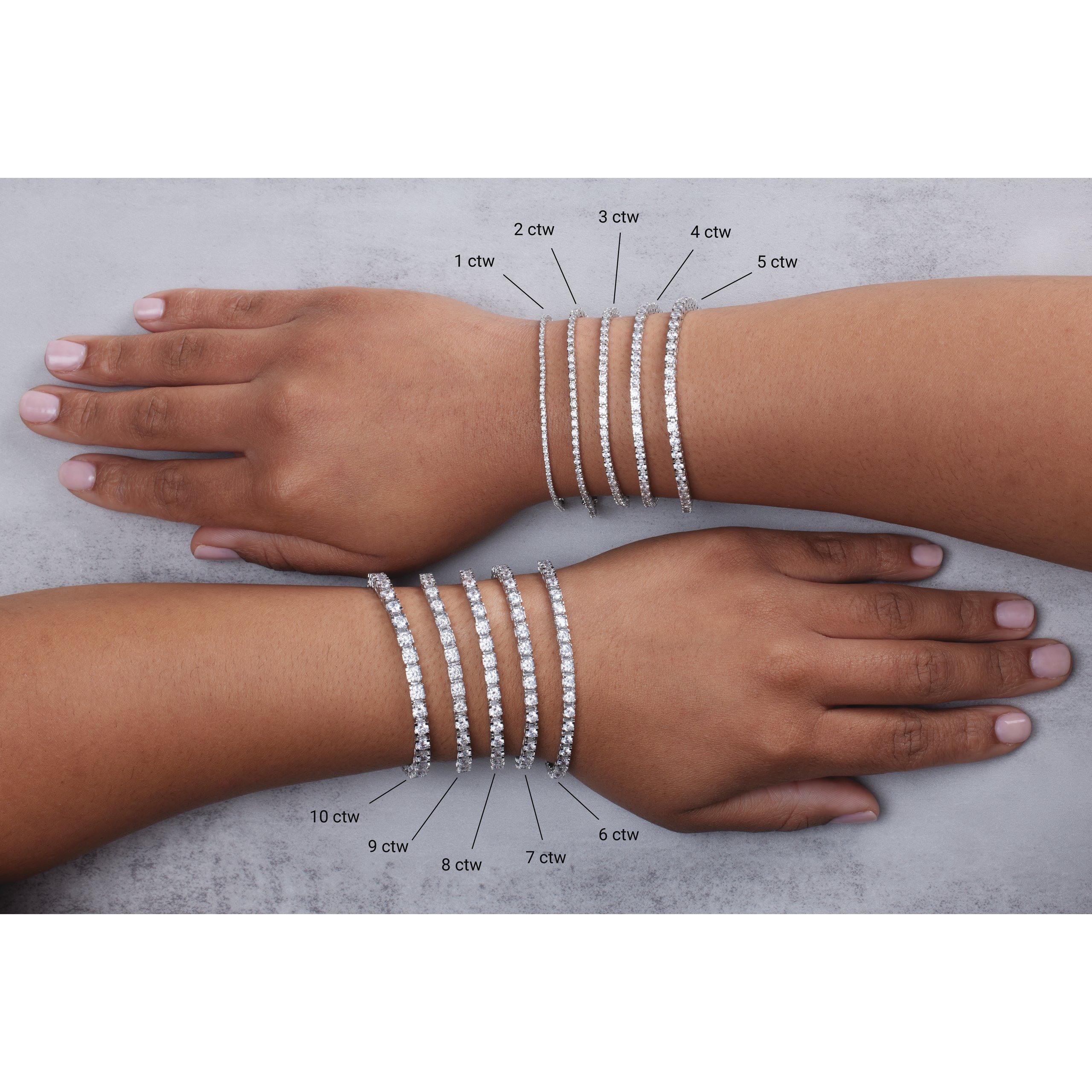 14K Yellow 2 CTW Lab-Grown Diamond Line 7 1/4