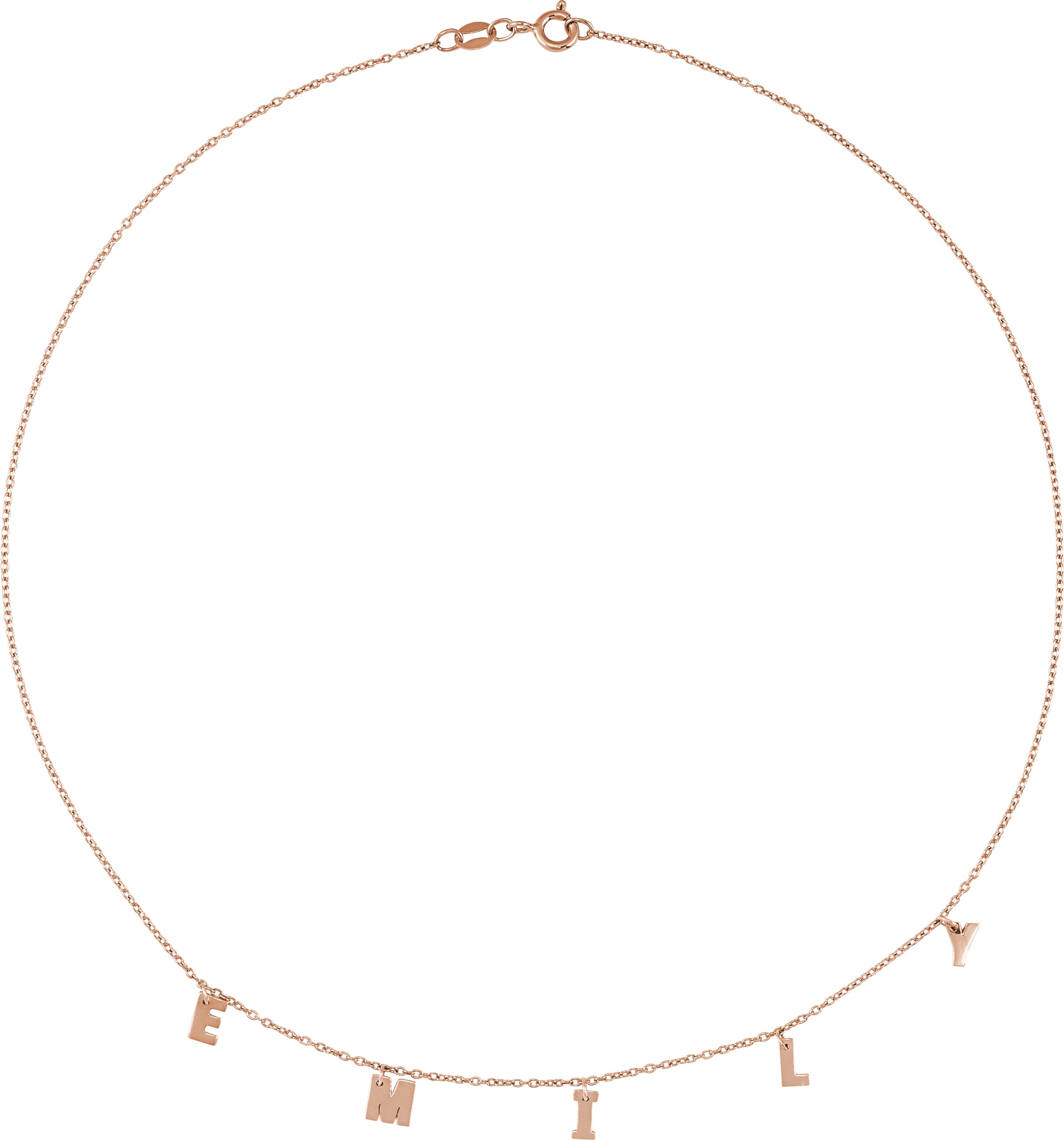 Initial Necklace