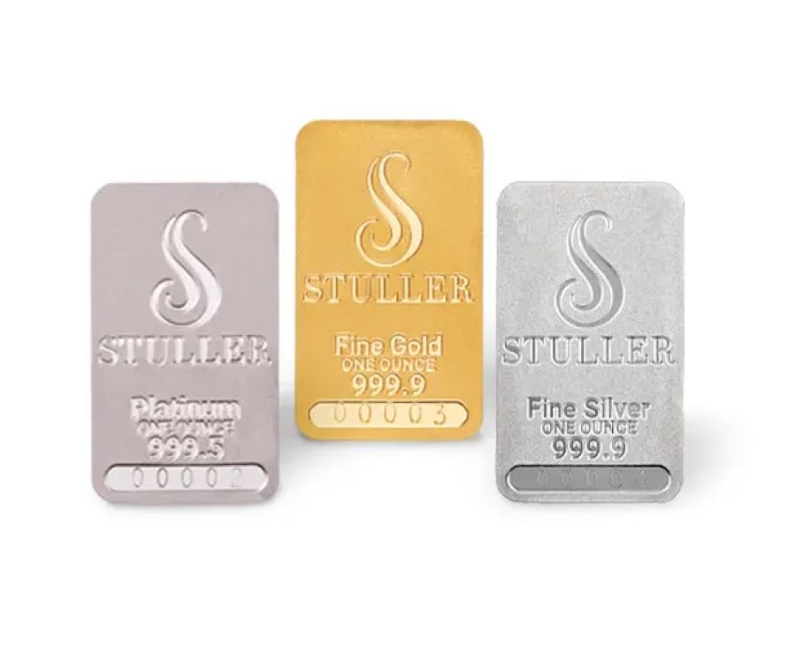 Gold, Silver, & Platinum Bars