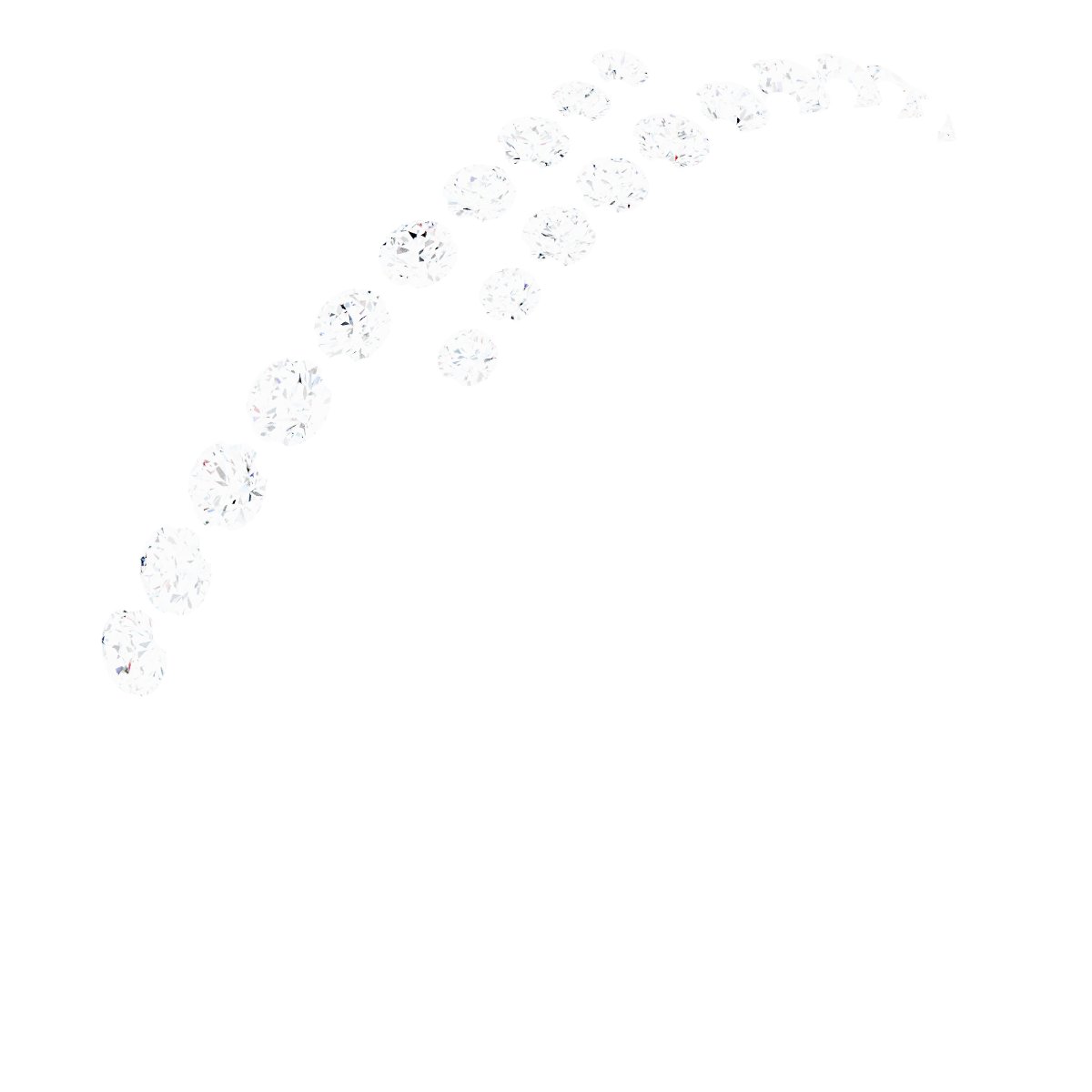 14k White Gold