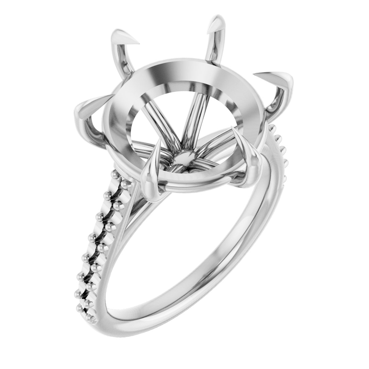 Claw-Pong Engagement Ring or Band