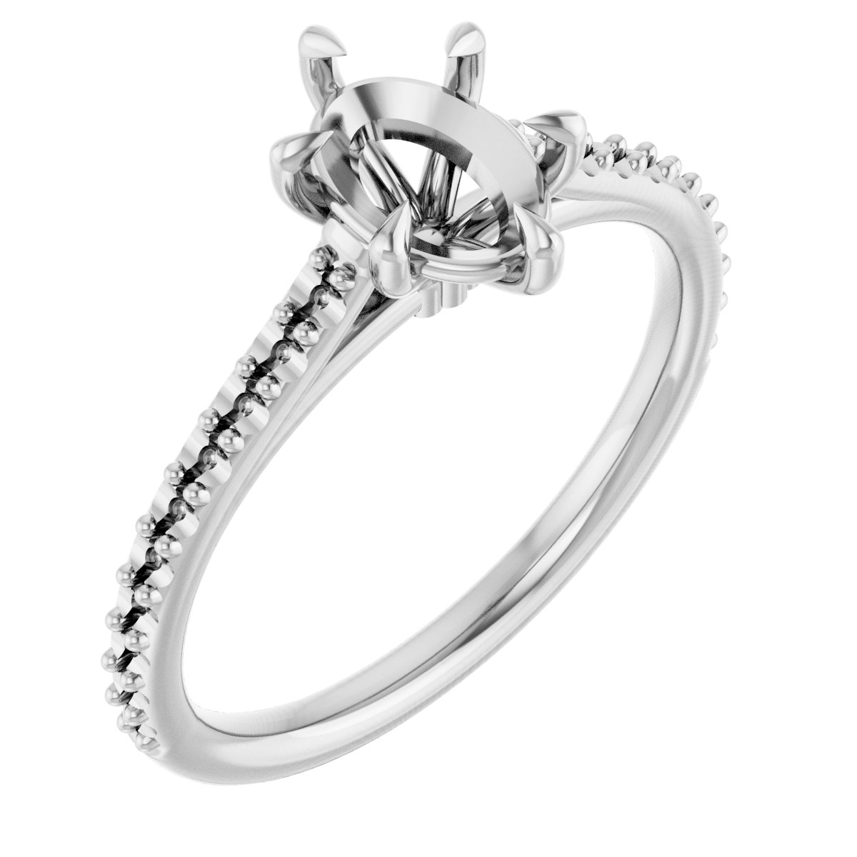 Claw-Pong Engagement Ring or Band