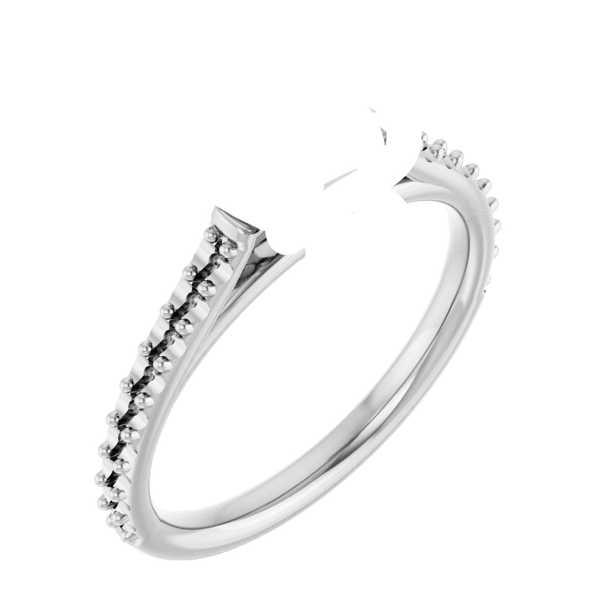 Claw-Pong Engagement Ring or Band