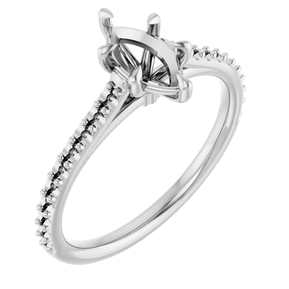 Claw-Pong Engagement Ring or Band
