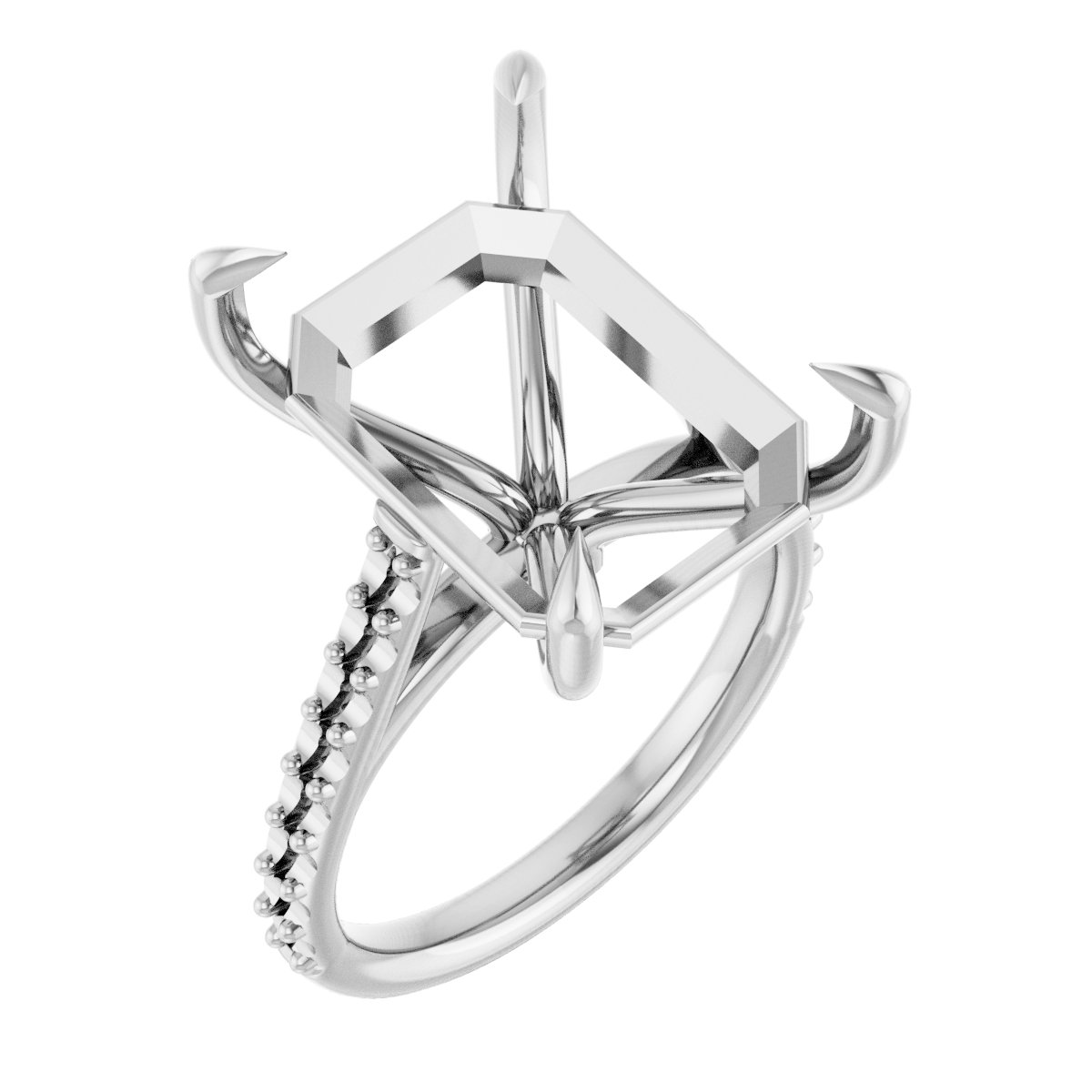 Claw-Pong Engagement Ring or Band