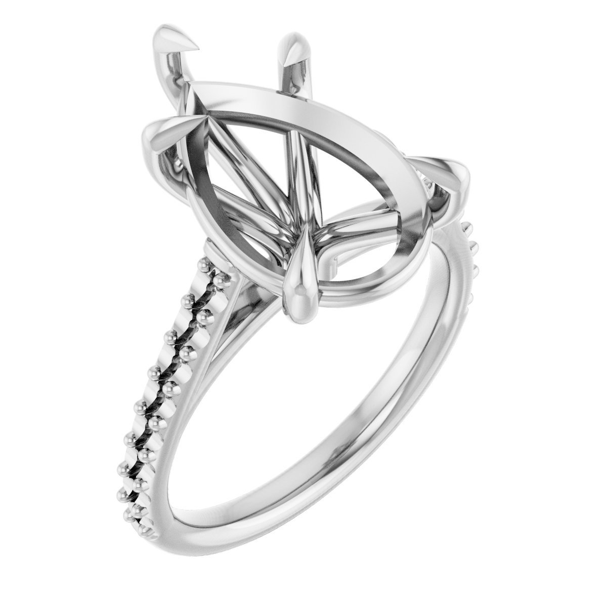 Claw-Pong Engagement Ring or Band