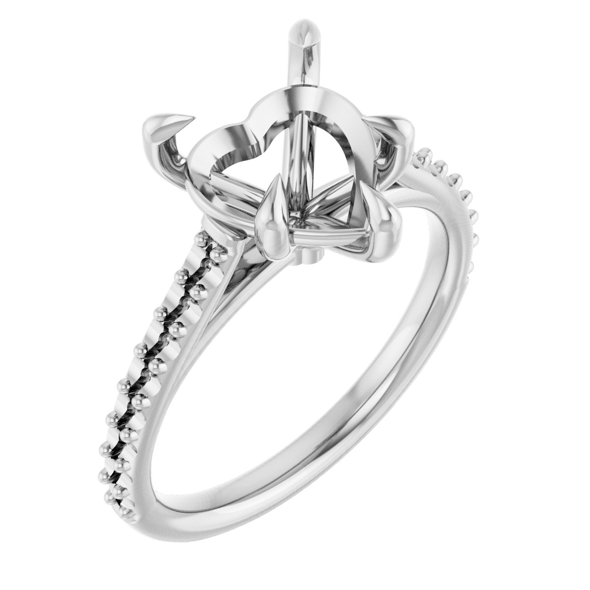 Claw-Pong Engagement Ring or Band