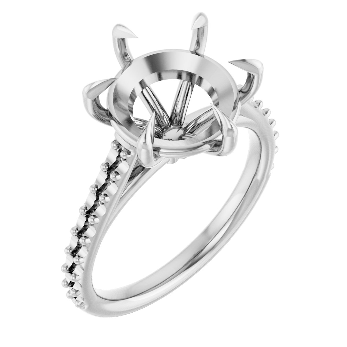 Claw-Pong Engagement Ring or Band