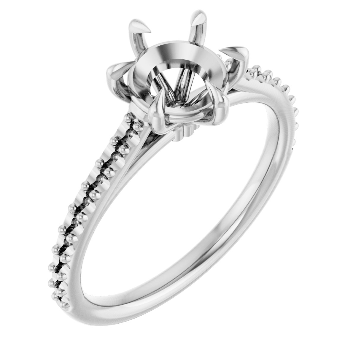 Claw-Pong Engagement Ring or Band