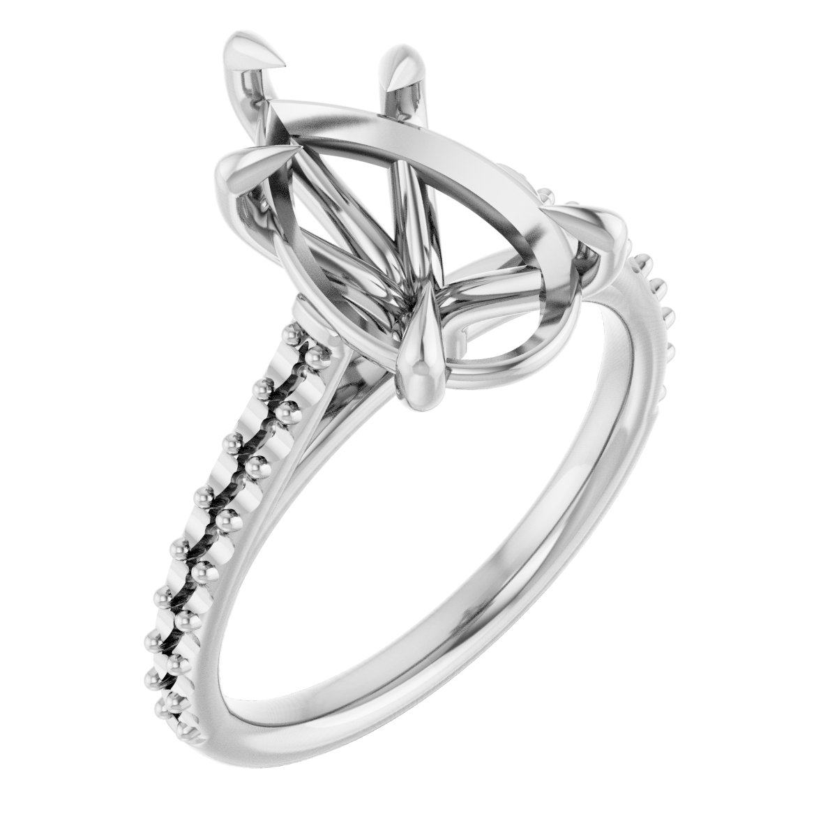 Claw-Pong Engagement Ring or Band