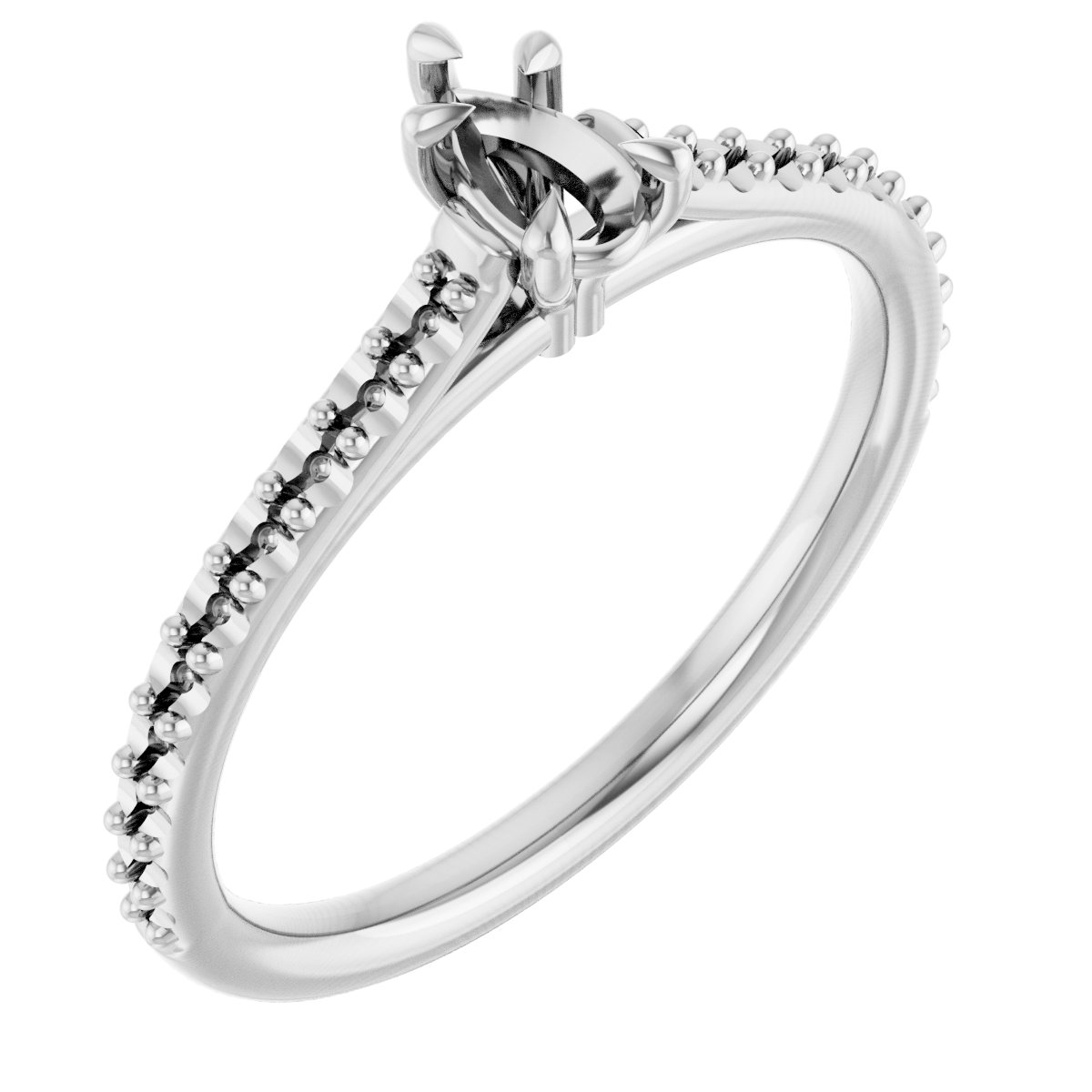 Claw-Pong Engagement Ring or Band