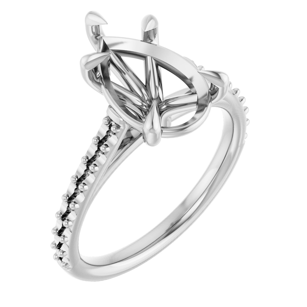 Claw-Pong Engagement Ring or Band