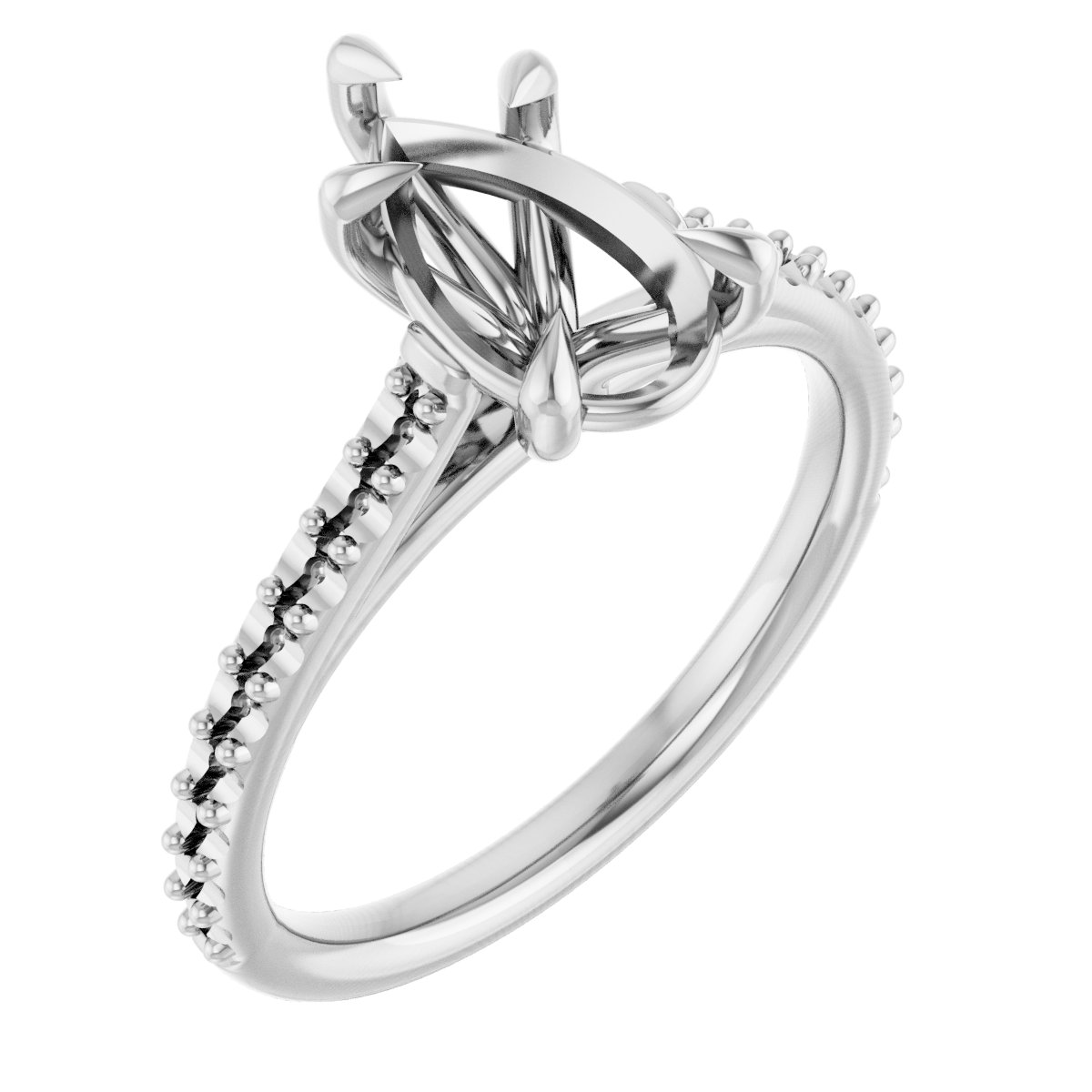 Claw-Pong Engagement Ring or Band