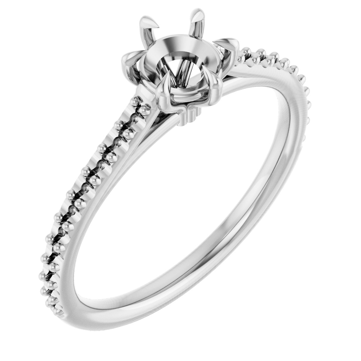 Claw-Pong Engagement Ring or Band