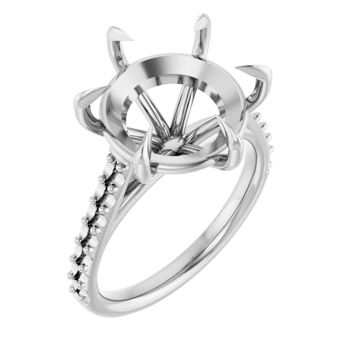 Claw-Pong Engagement Ring or Band