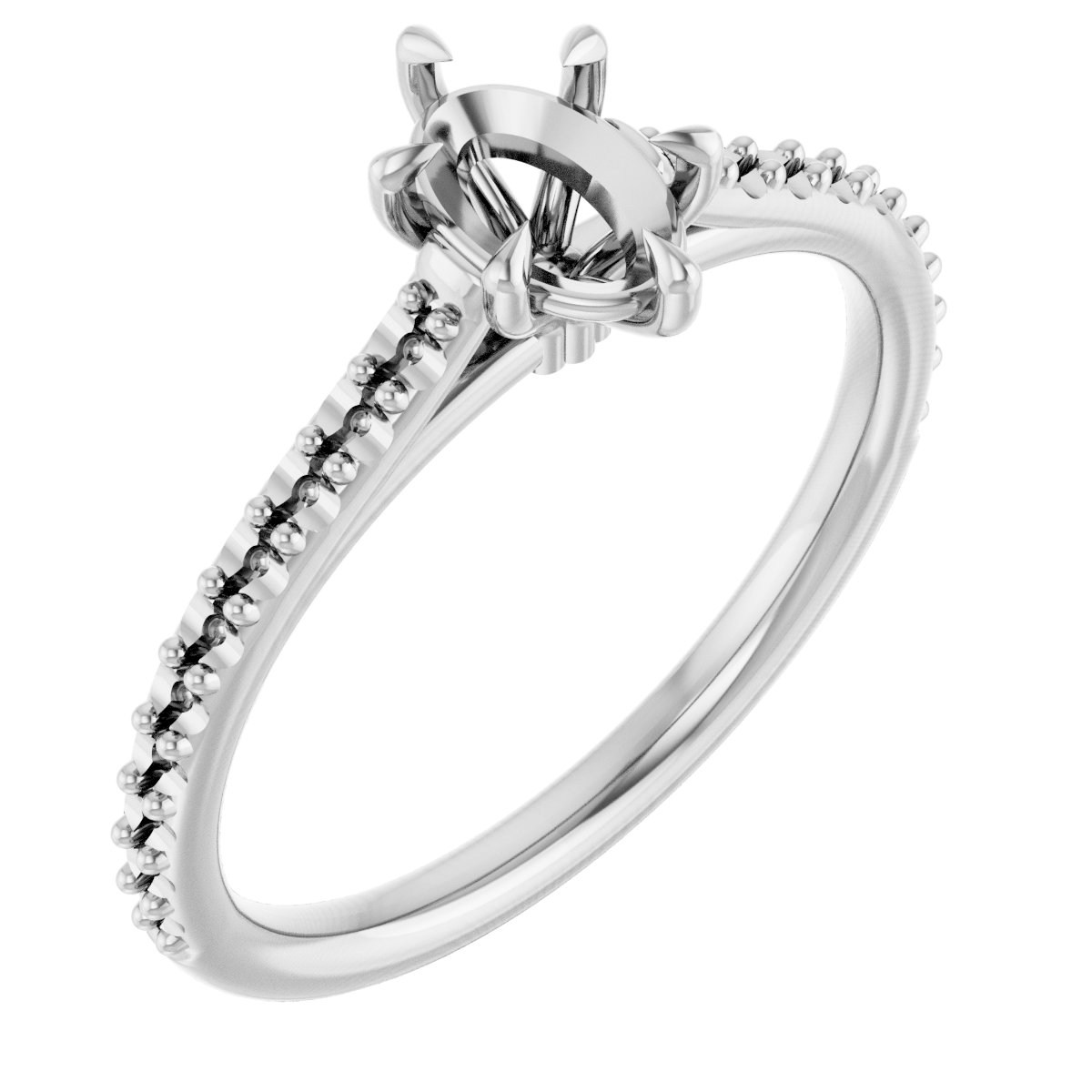 Claw-Pong Engagement Ring or Band