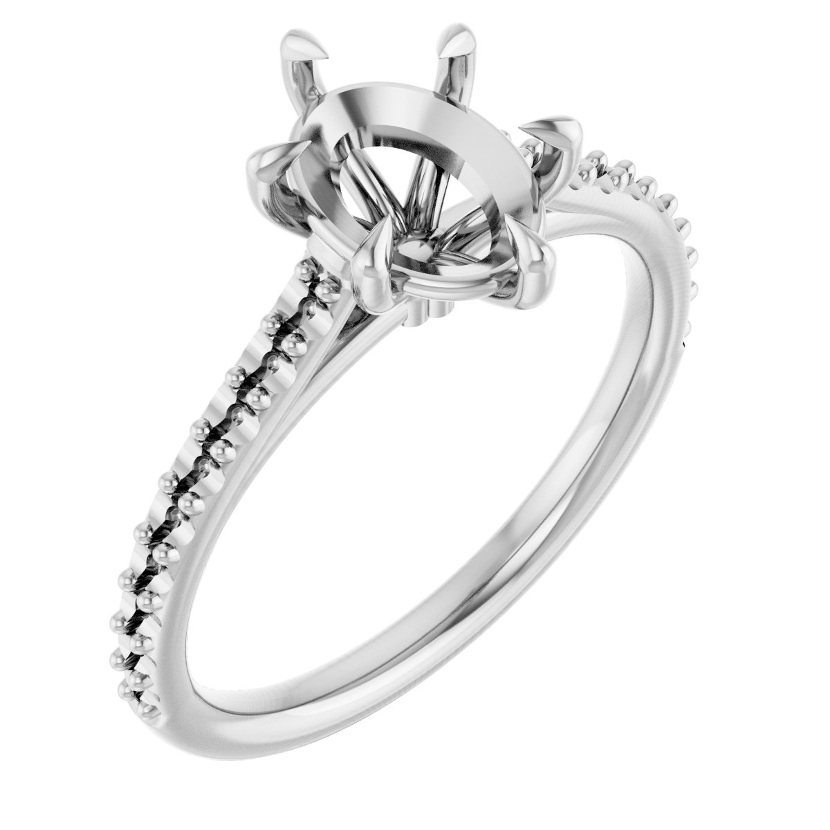 Claw-Pong Engagement Ring or Band