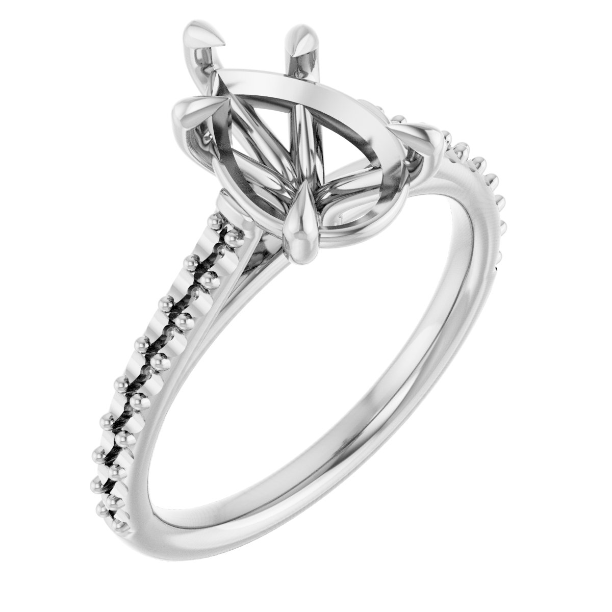 Claw-Pong Engagement Ring or Band