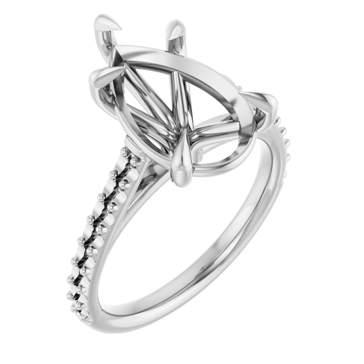 Claw-Pong Engagement Ring or Band
