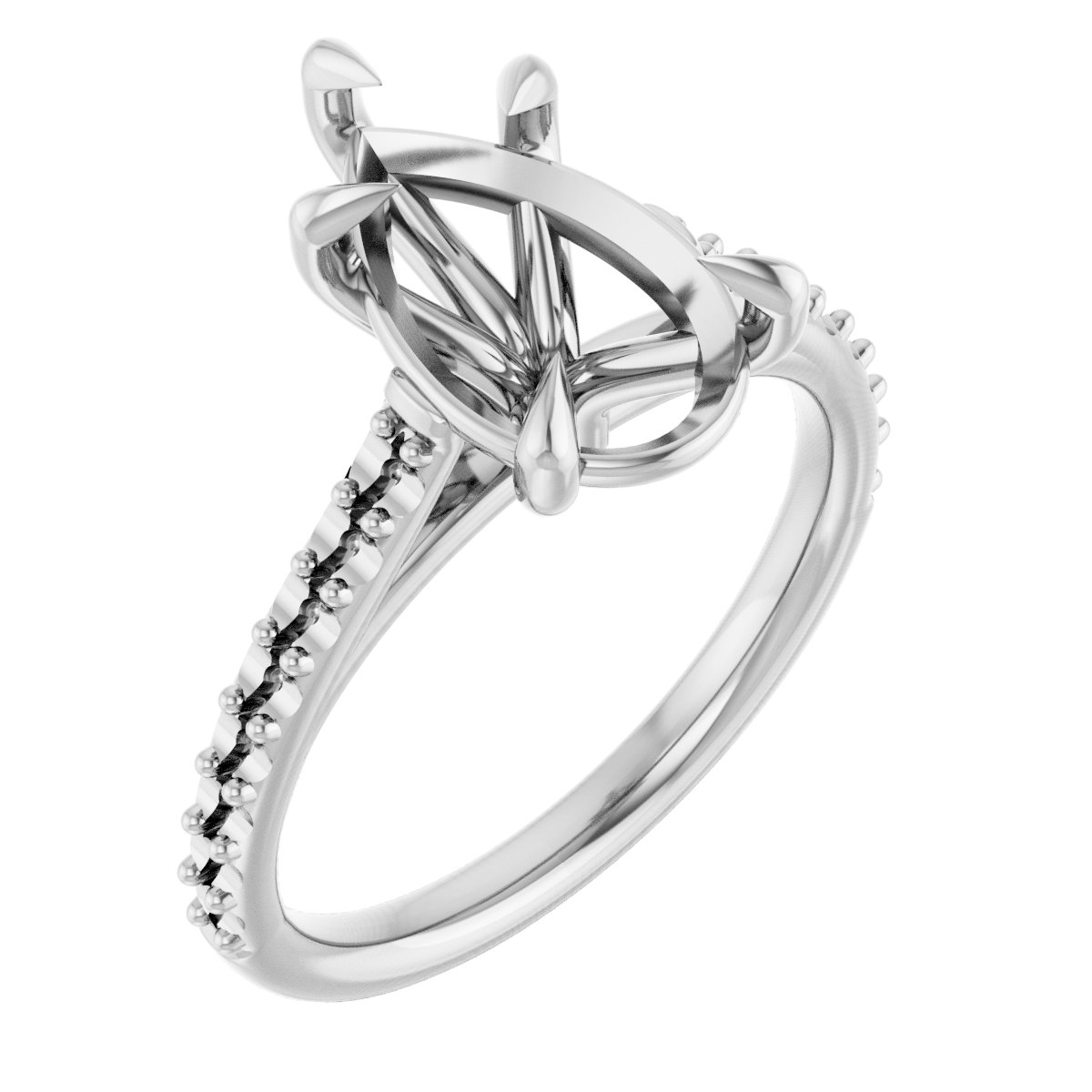Claw-Pong Engagement Ring or Band