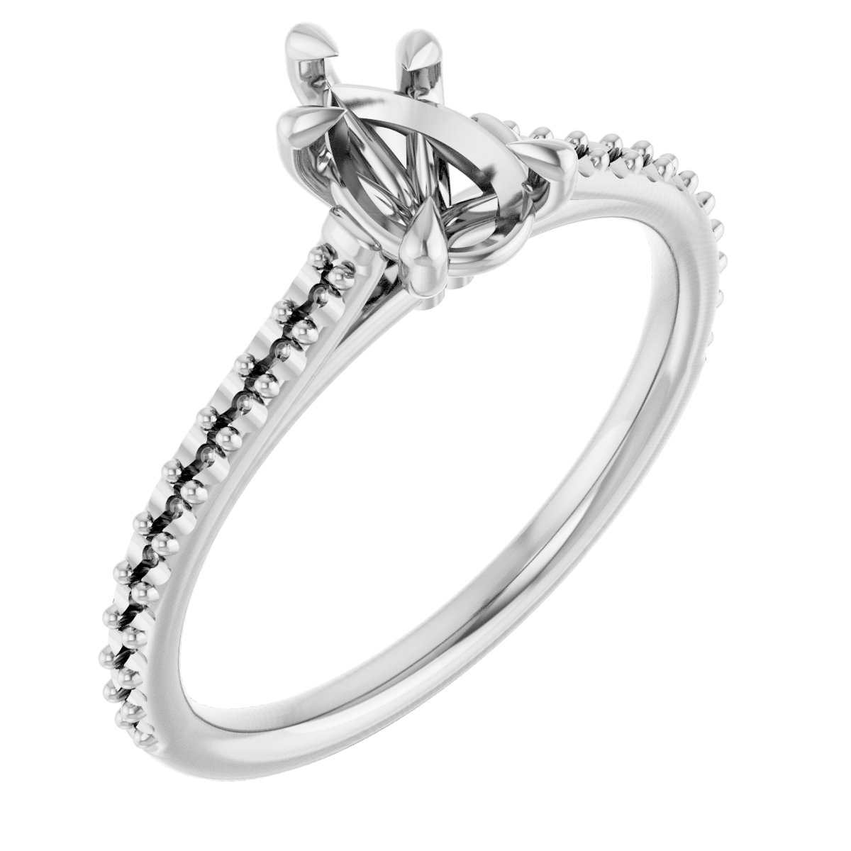 Claw-Pong Engagement Ring or Band