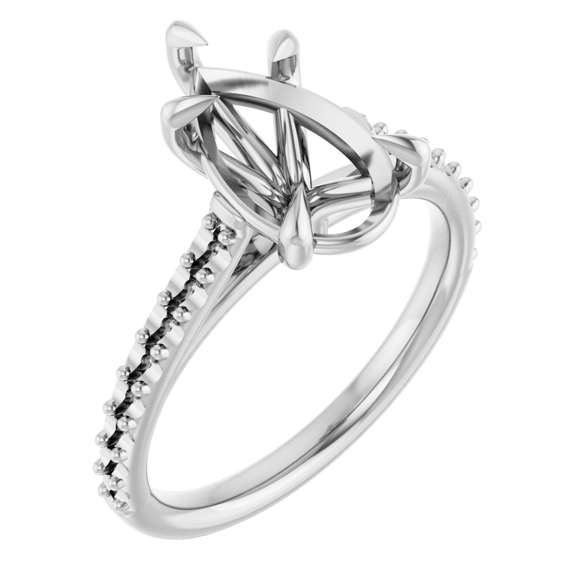 Claw-Pong Engagement Ring or Band