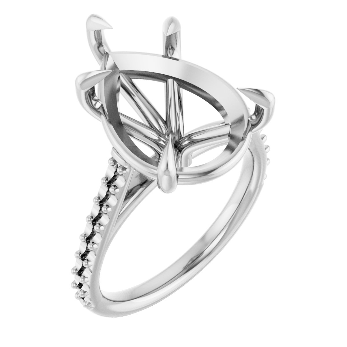 Claw-Pong Engagement Ring or Band
