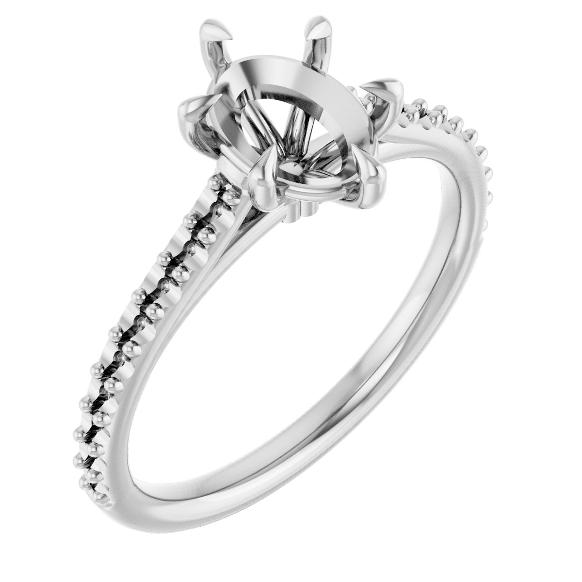 Claw-Pong Engagement Ring or Band