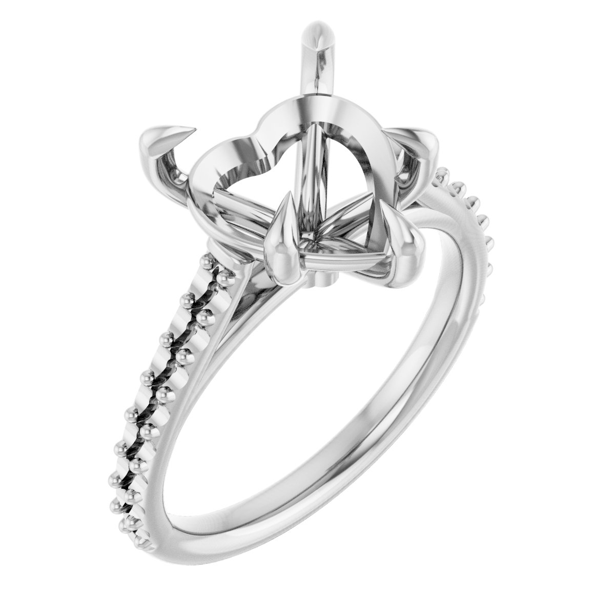 Claw-Pong Engagement Ring or Band
