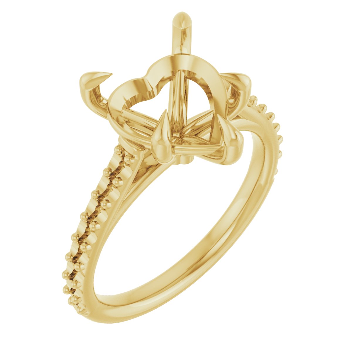 Claw-Pong Engagement Ring or Band
