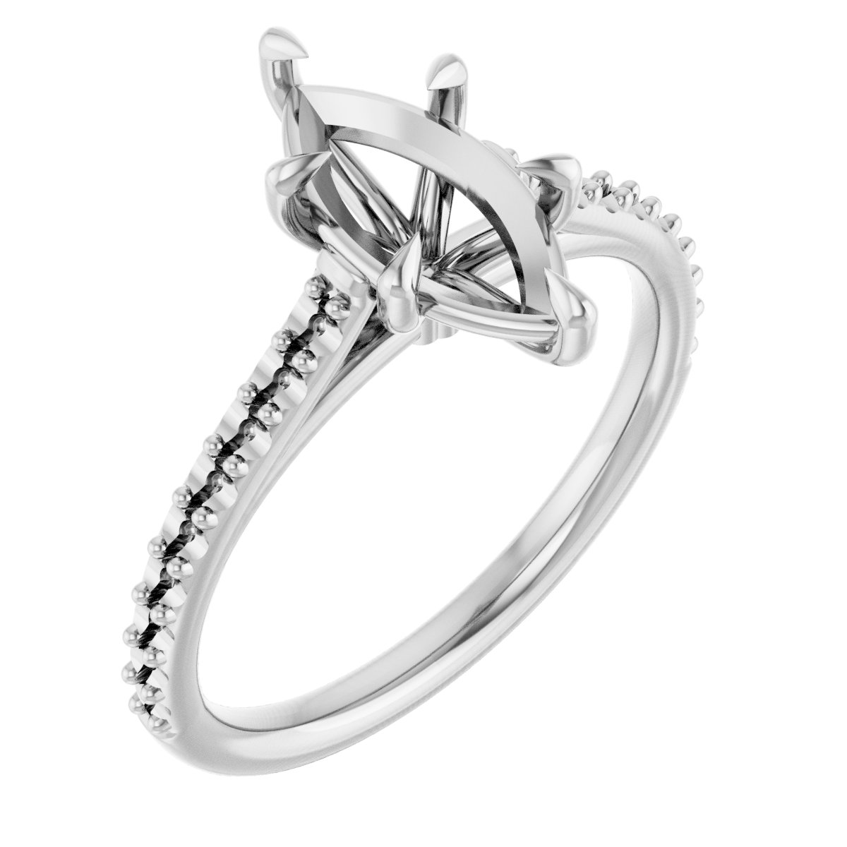 Claw-Pong Engagement Ring or Band