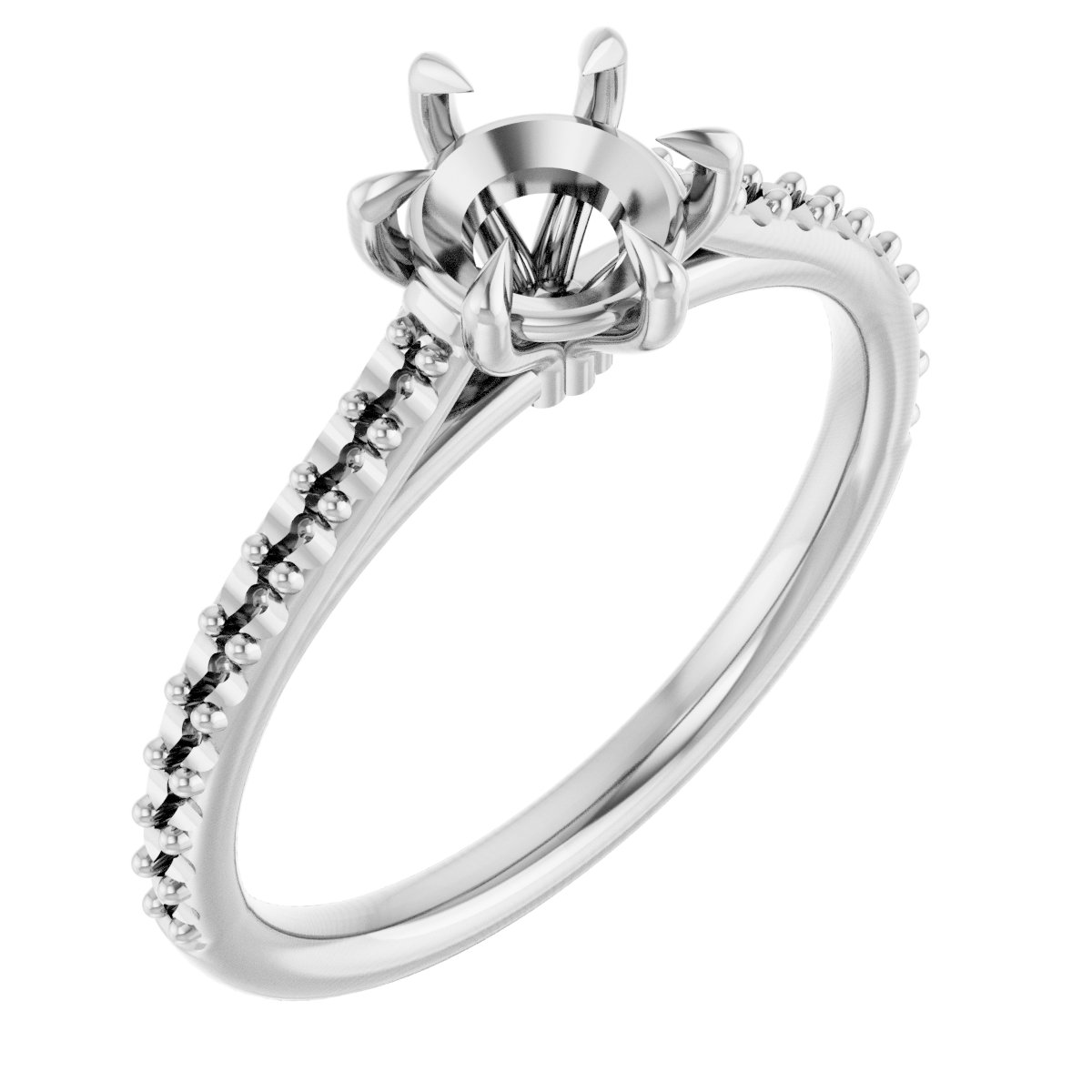 Claw-Pong Engagement Ring or Band