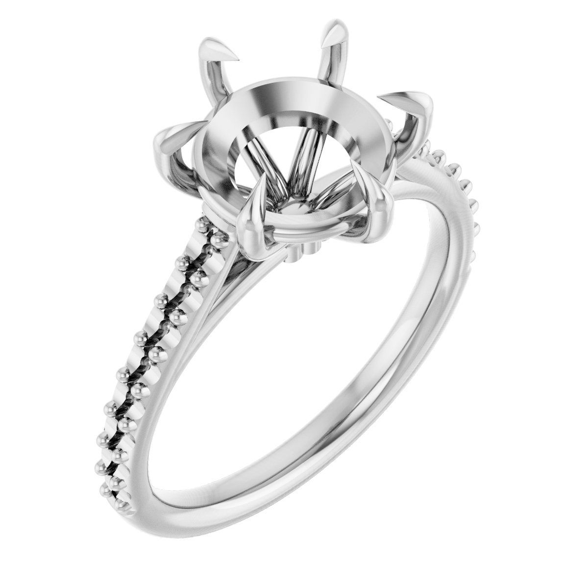 Claw-Pong Engagement Ring or Band