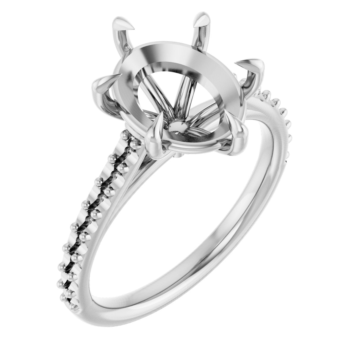 Claw-Pong Engagement Ring or Band