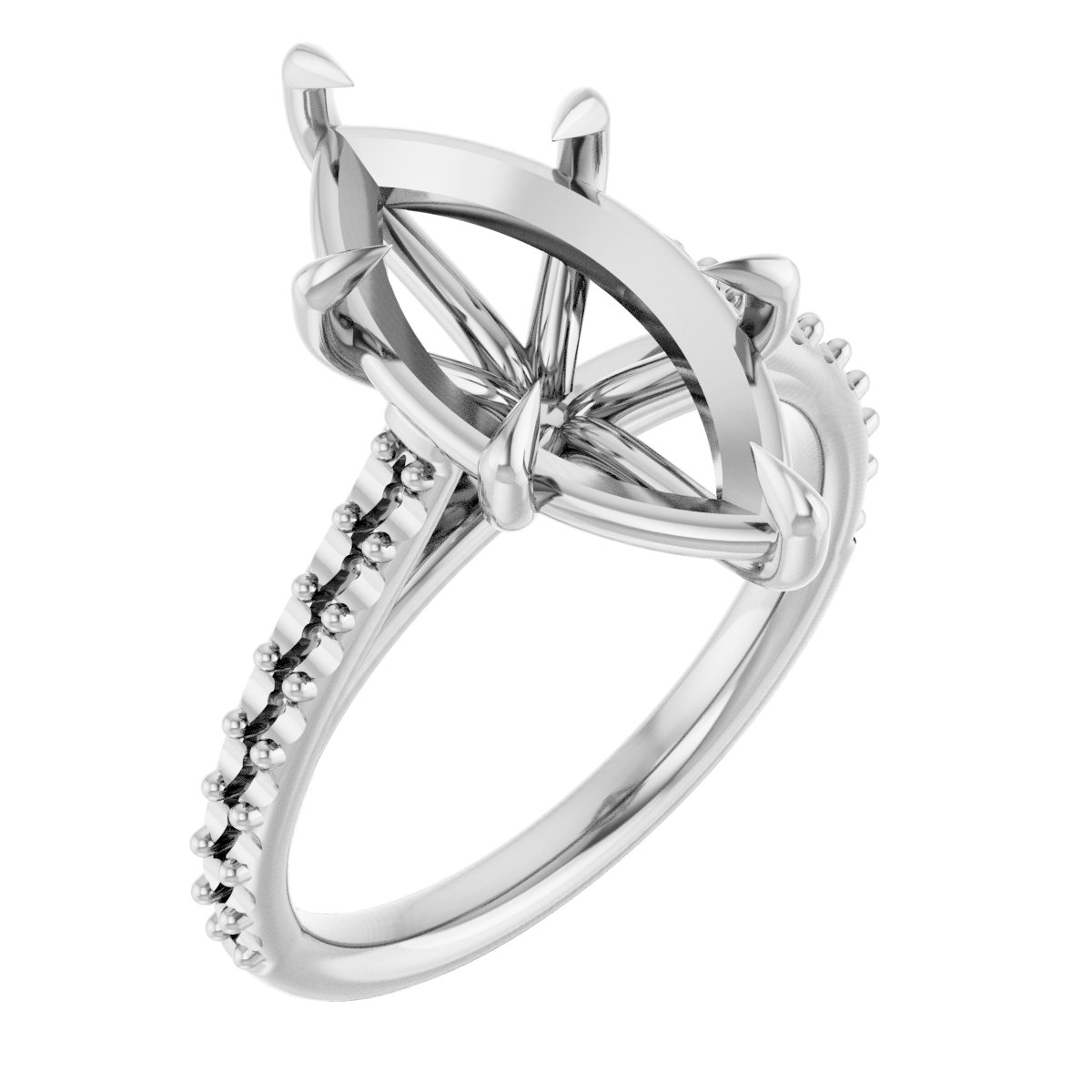 Claw-Pong Engagement Ring or Band