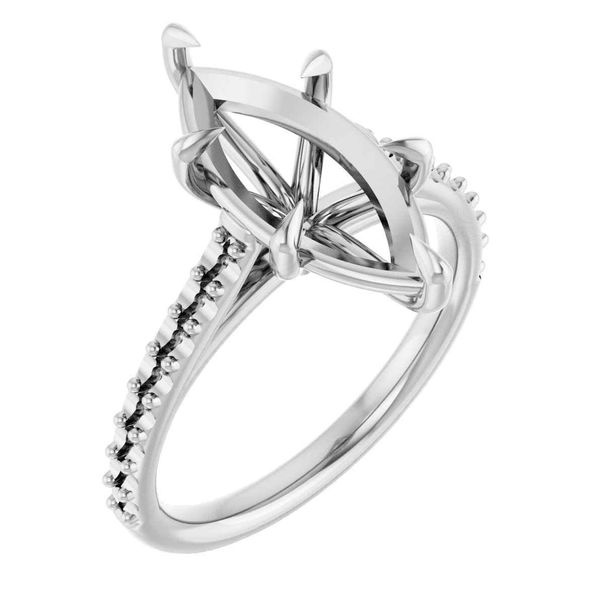 Claw-Pong Engagement Ring or Band