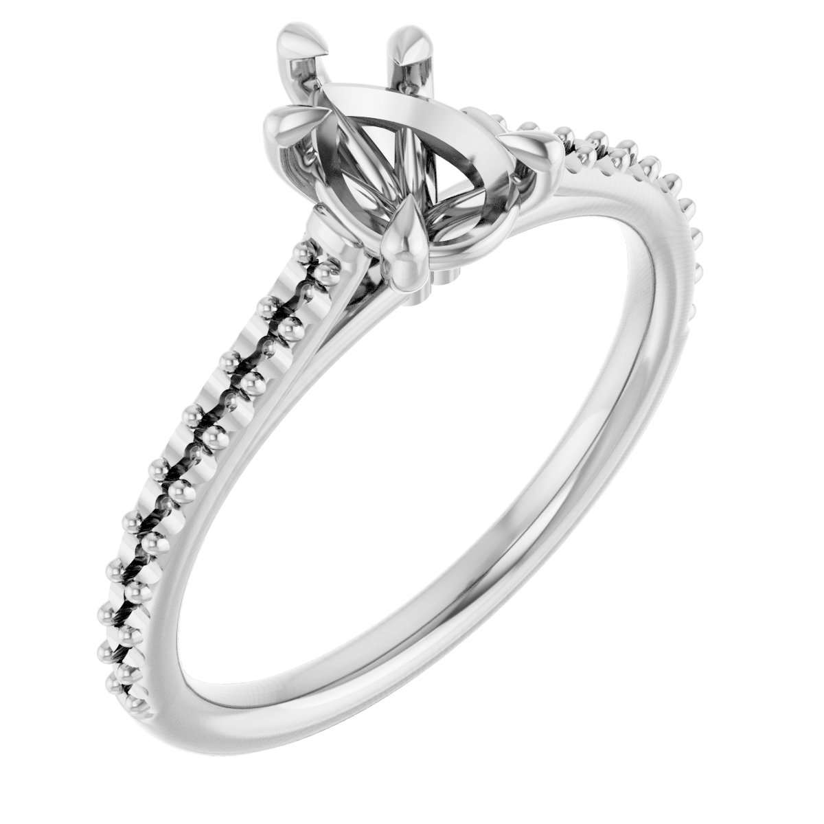Claw-Pong Engagement Ring or Band
