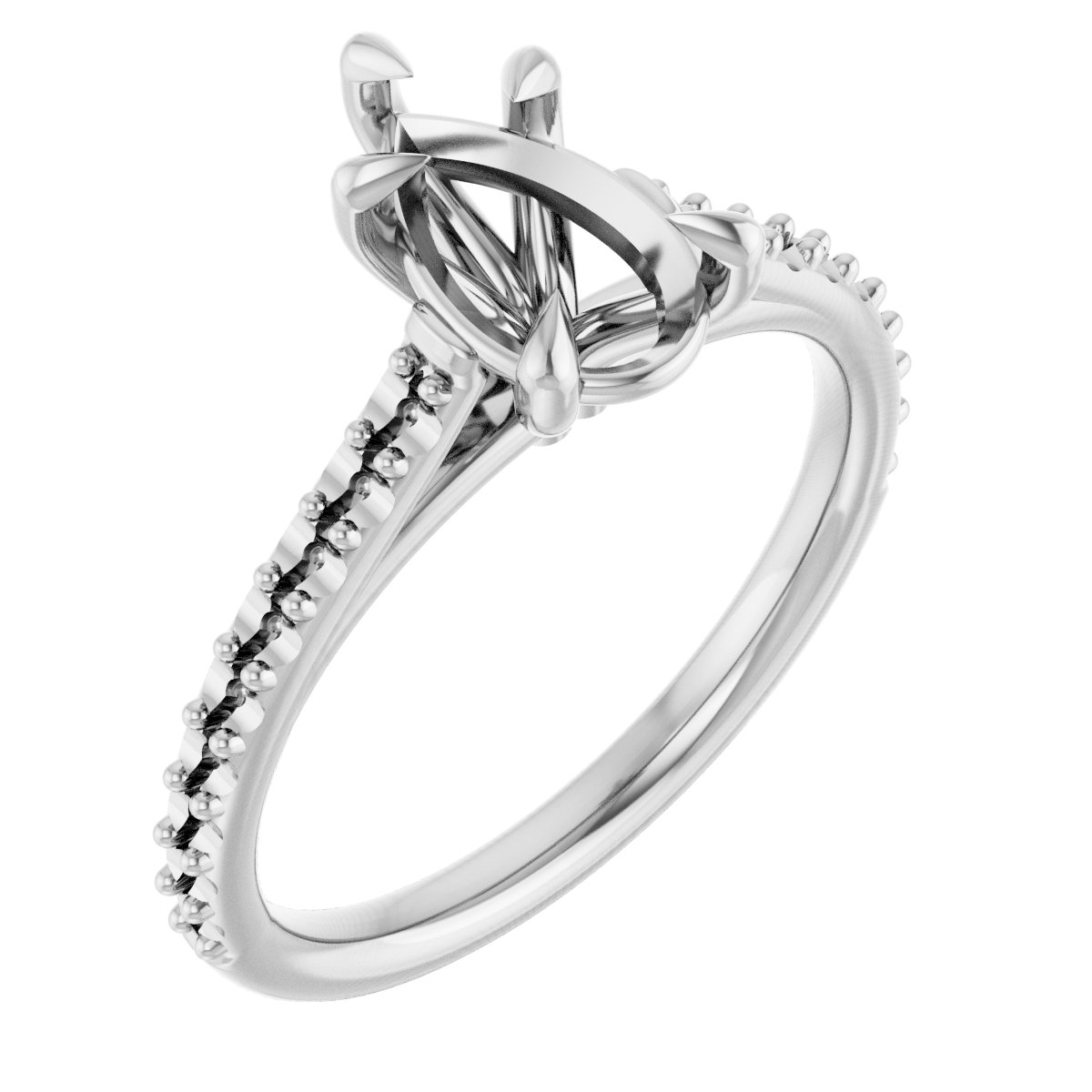 Claw-Pong Engagement Ring or Band
