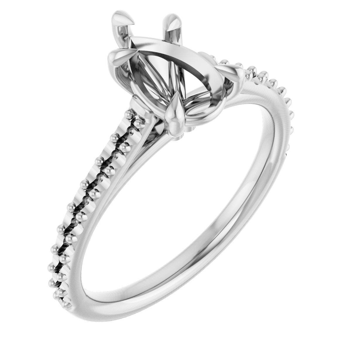 Claw-Pong Engagement Ring or Band