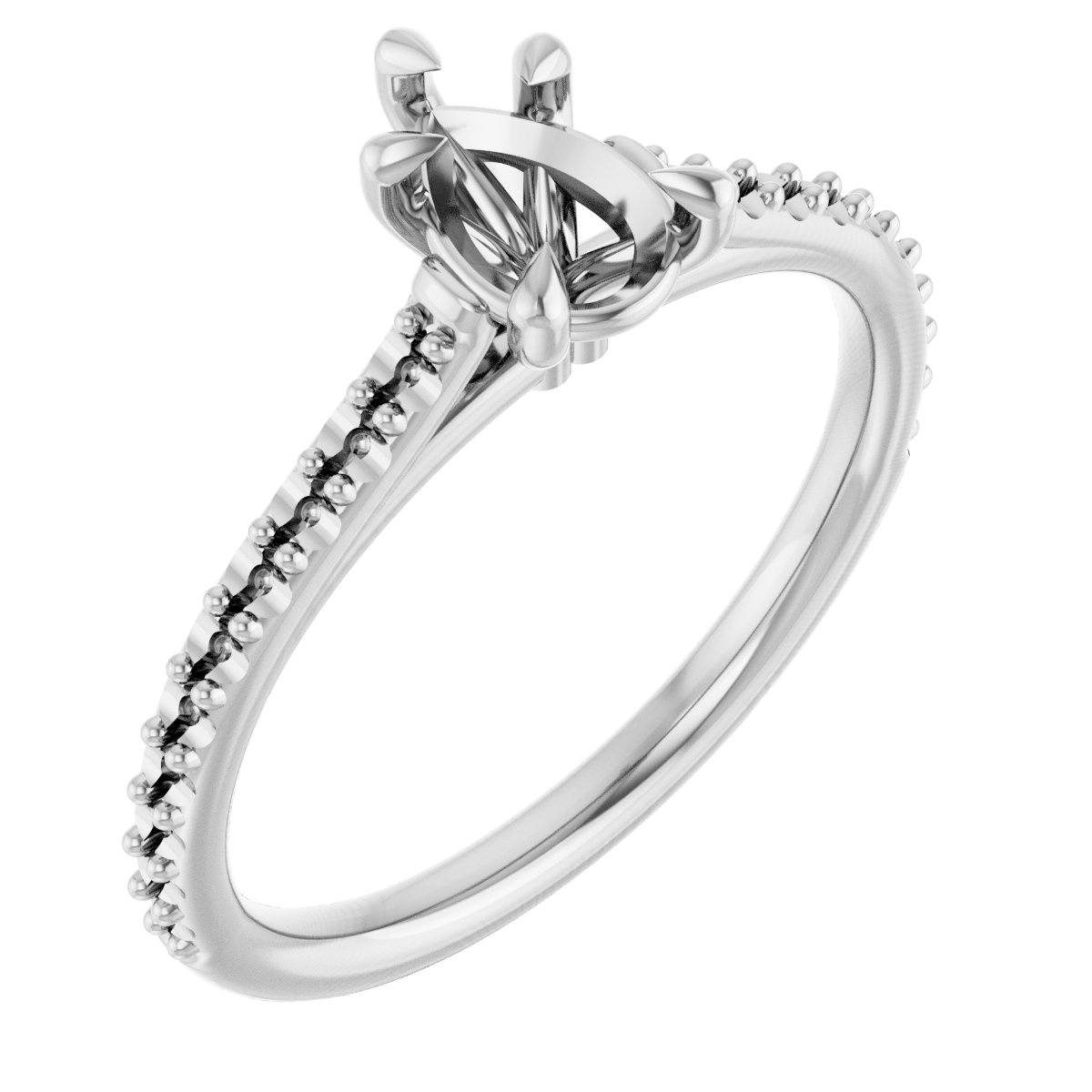 Claw-Pong Engagement Ring or Band