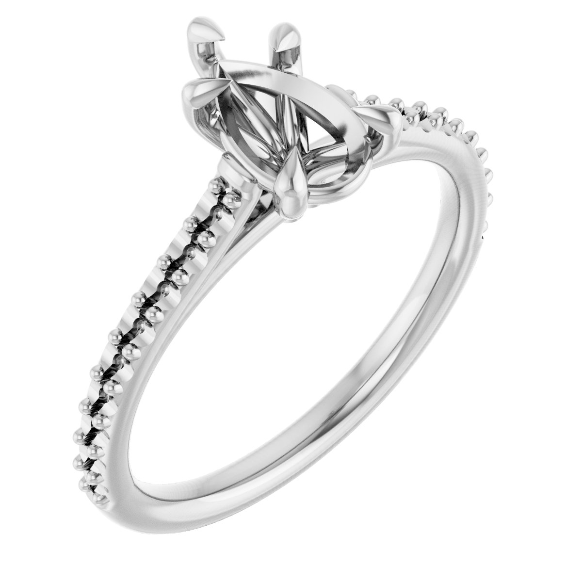 Claw-Pong Engagement Ring or Band