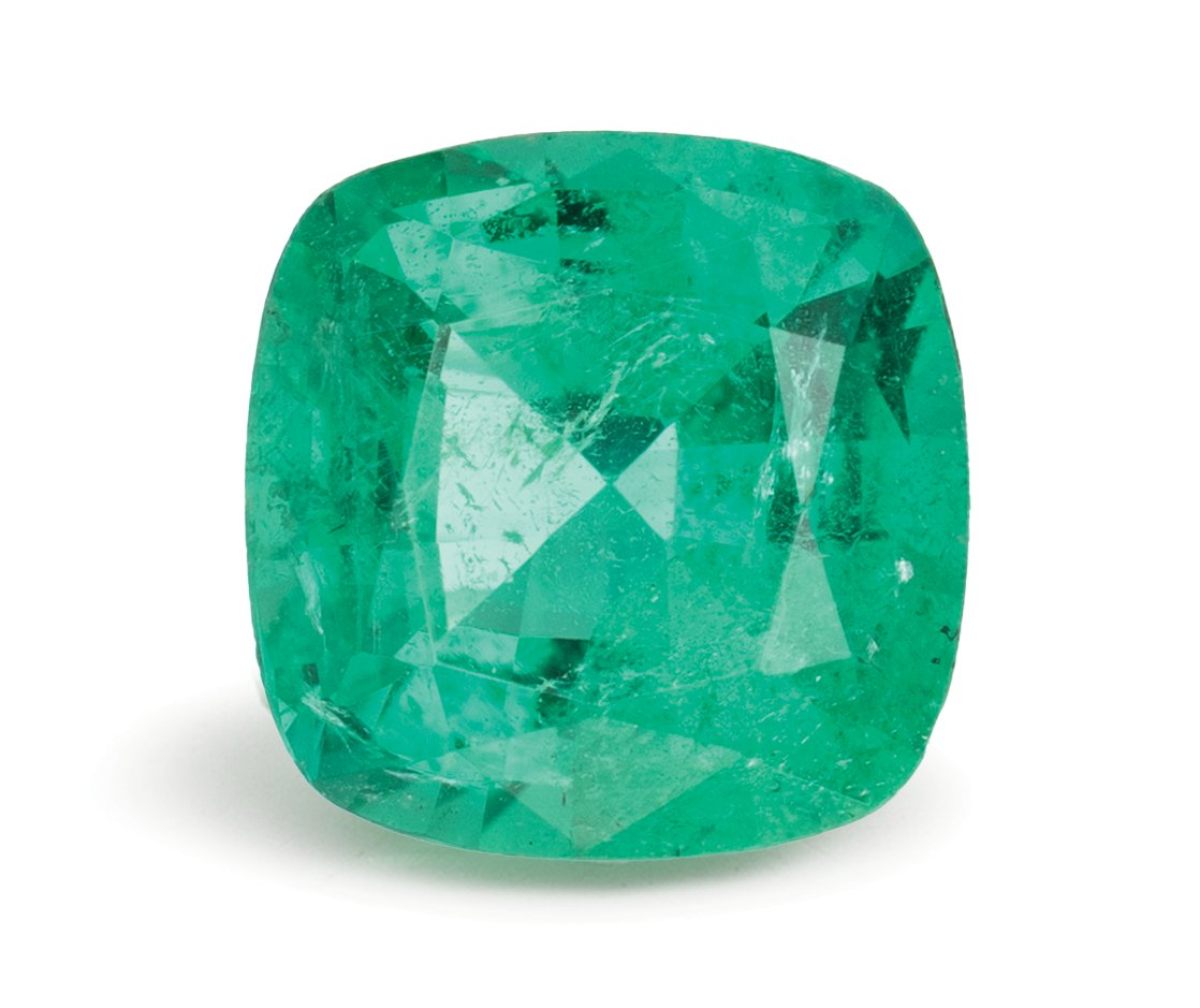 CUSHION 2.51ct Natural Emerald 