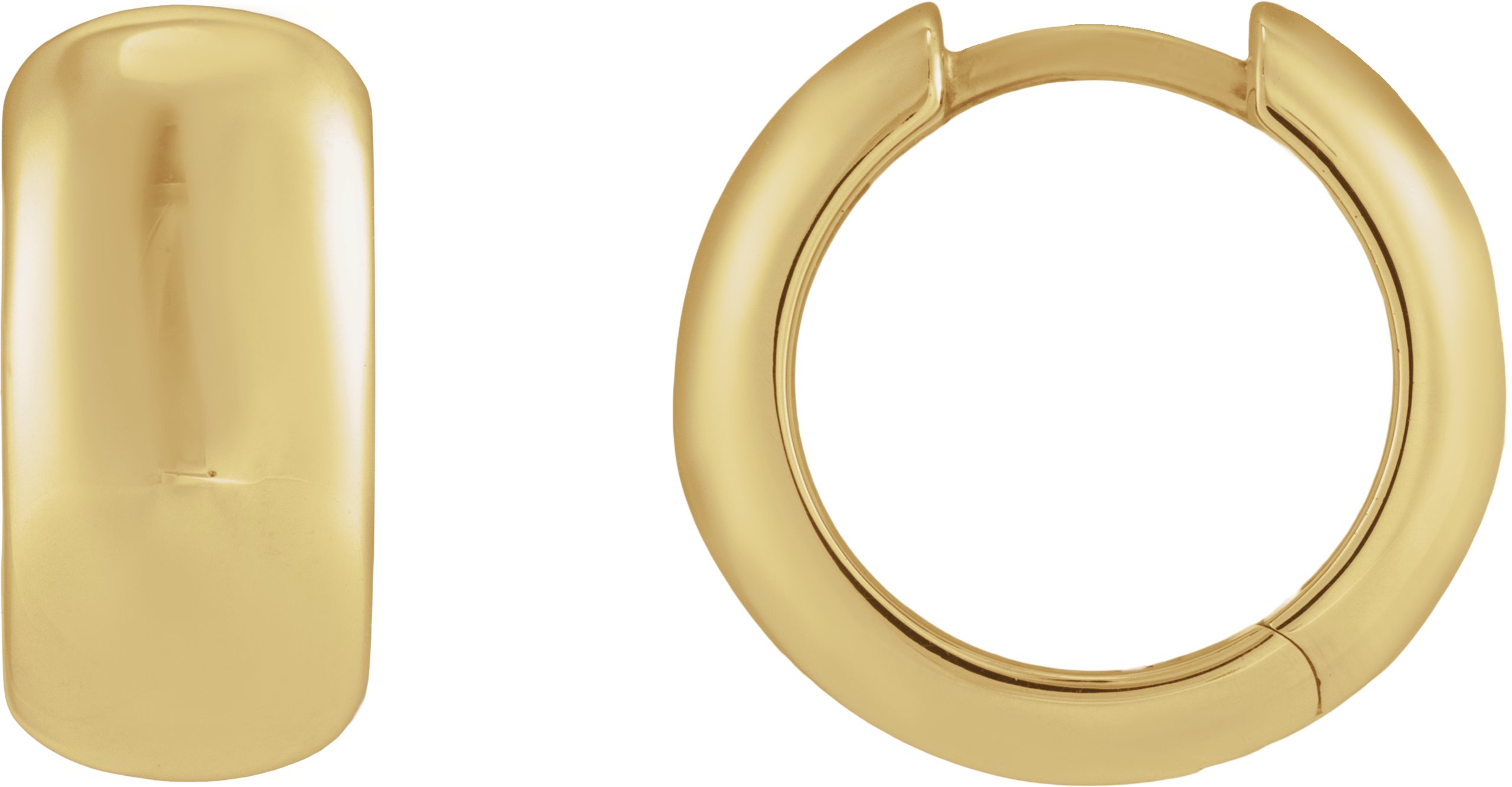Hinged Hoop Earrings