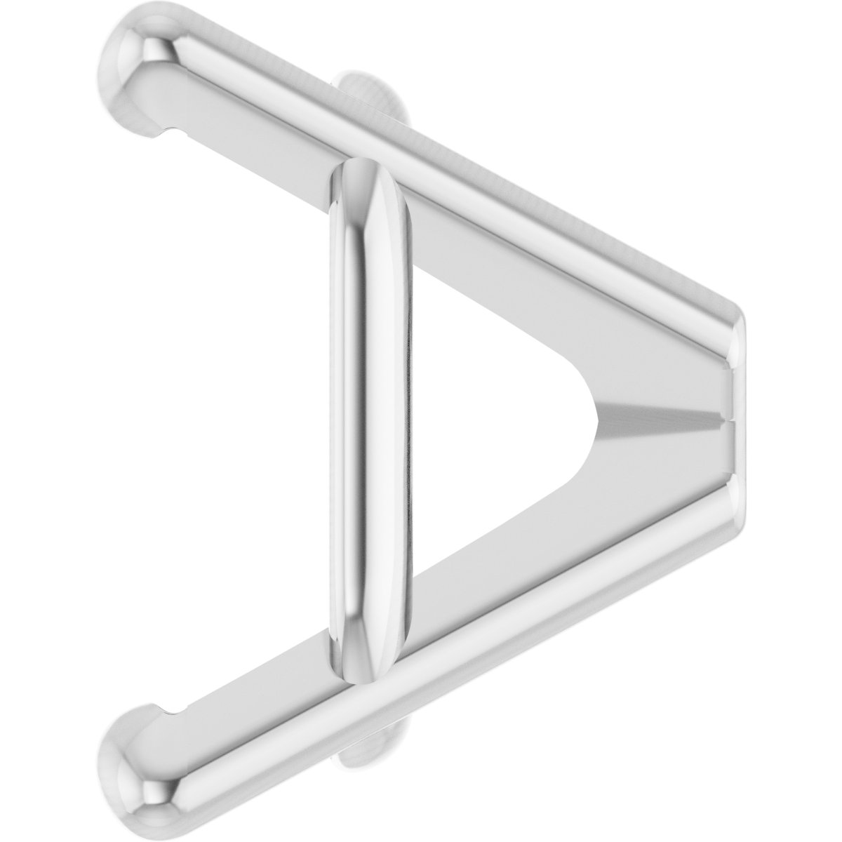 Emerald 4-Prong Cocktail-Style Earring Setting