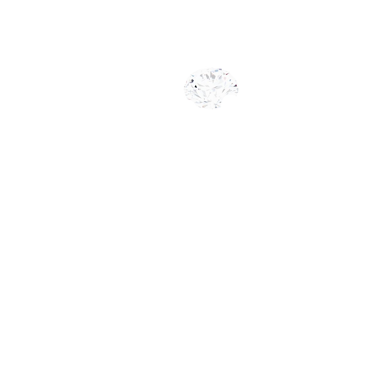 1/2 CTW Natural Diamond Contour Band – 14K White Gold