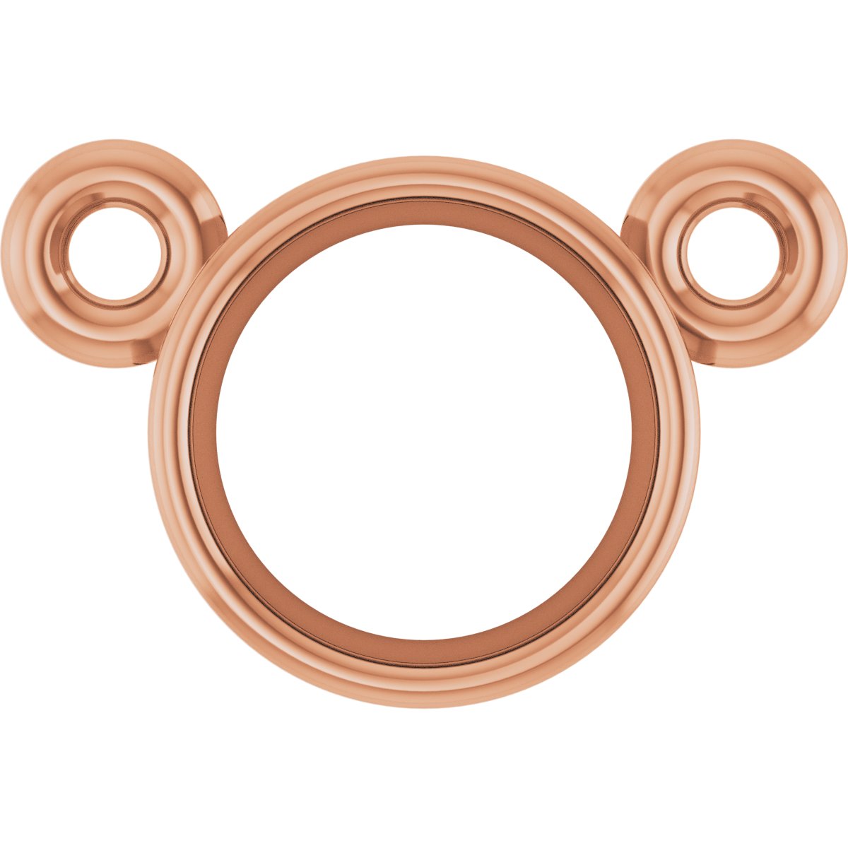 Bezel-Set Necklace Center