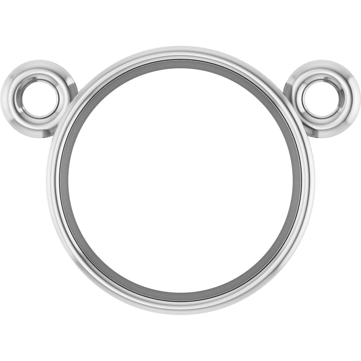 Bezel-Set Necklace Center