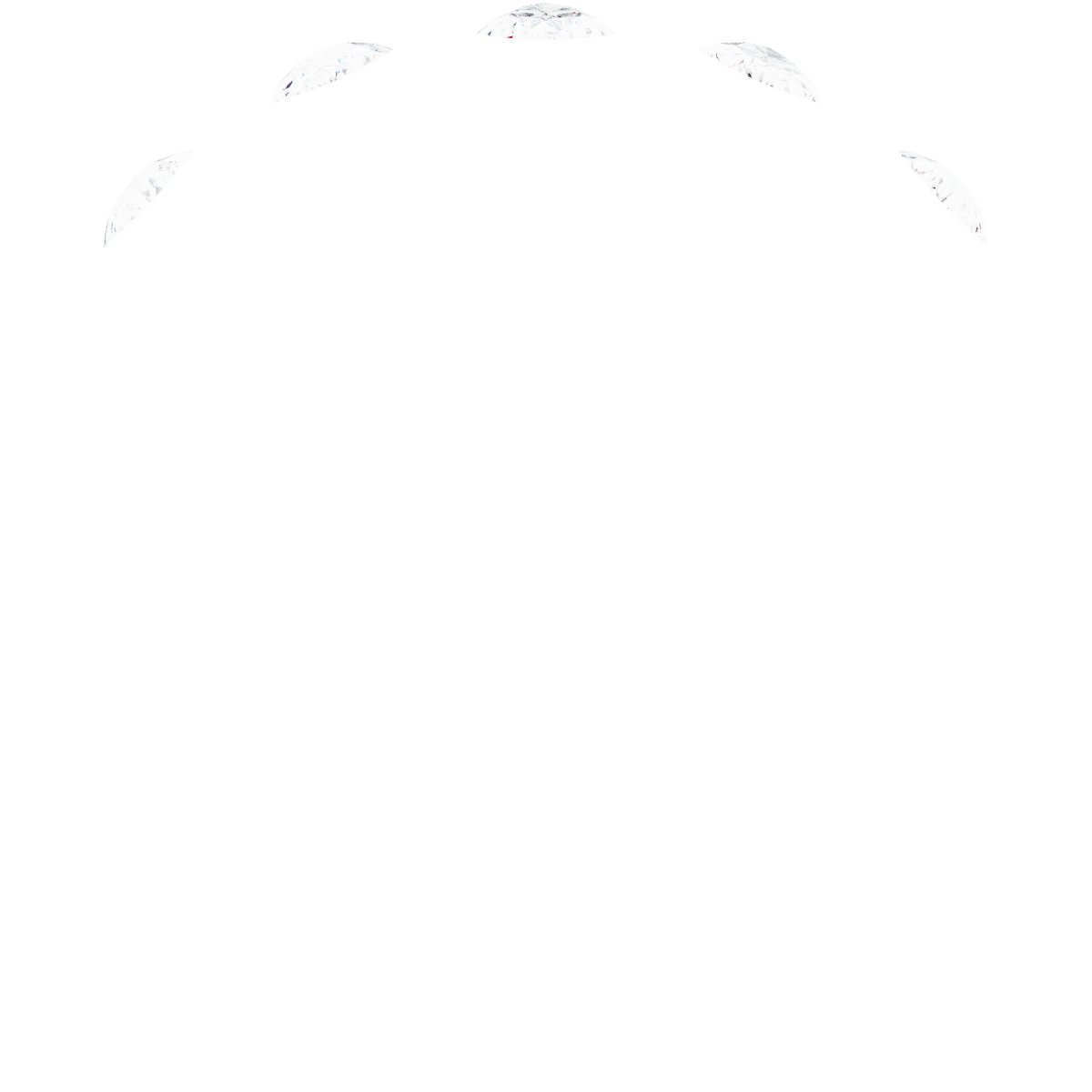 Alternative view of 1 CTW Natural Diamond Anniversary Band – 14K White Gold